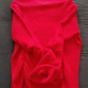Red sweater